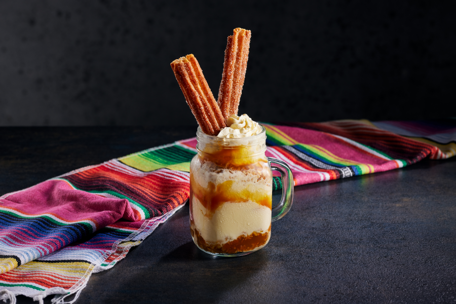 Churro Dulce de Leche Sundae