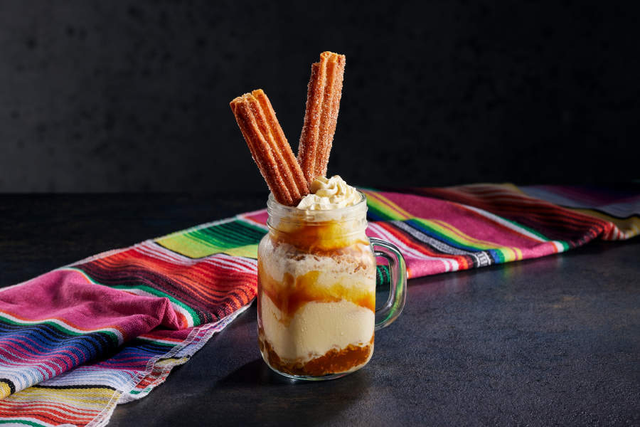 Churro Dulce De Leche Sundae